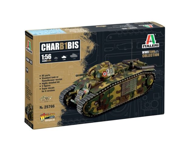 ITA25766 - Panzer B1 bis zum Zusammenbauen und Bemalen - 1