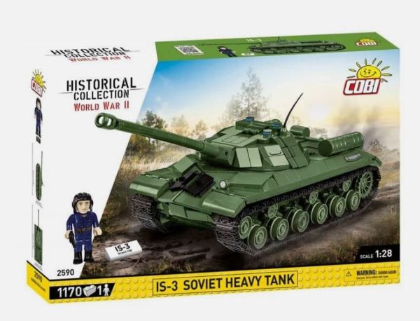 COB2590 - Sowjetischer Panzer IS-3 – 1170 Teile - 1