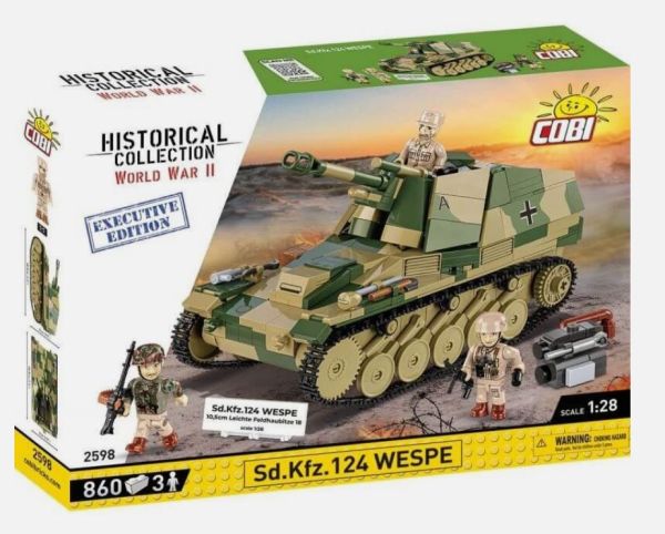 COB2598 - Sd. Kfz. 124 Wespe – Exklusive Edition – 860 Teile - 1