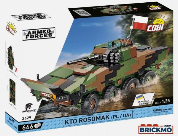 COB2629 - KTO Rosomak Militärfahrzeug – 666 Teile - 1