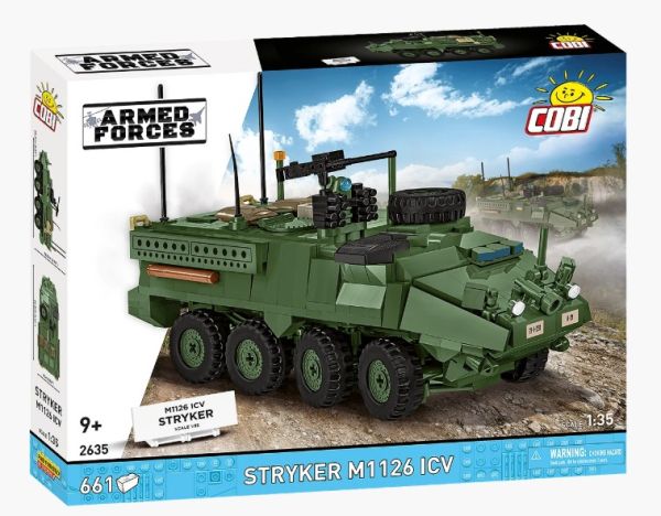 COB2635 - Militärfahrzeug Stryker M1126 ICV – 661 ​​Teile - 1