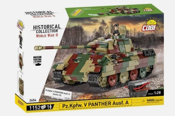 COB2654 - Pz.Kpfw. V Panther Ausf.A Panzer – 1152 Teile - 1