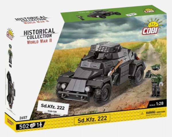 COB2657 - Sd.Kfz. 222 - 502 Teile - 1