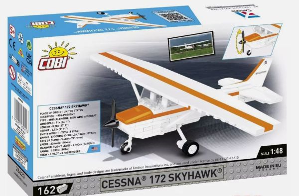 COB26623 - CESSNA 172 Skyhawk Flugzeug - 162 Teile - 1
