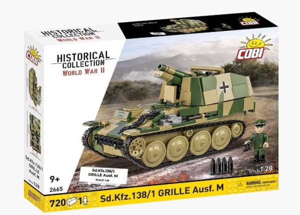 COB2665 - Panzer Sd.Kfz. 138/1 Grille Ausf. M – 720 Teile - 1