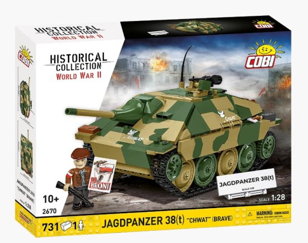 COB2670 - Jagdpanzer 38(t) / Chwat – 731 Teile - 1