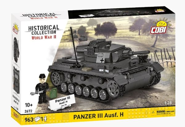 COB2672 - Panzer III Ausf. H – 963 Teile - 1