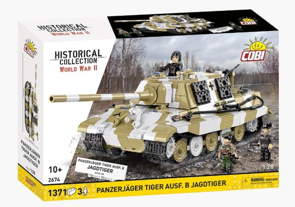 COB2674 - Jagdpanzer Tiger Ausf. B (Jagdtiger) – 1371 Teile - 1