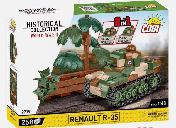 COB2719 - RENAULT R-35 Panzer - 258 Teile - 1