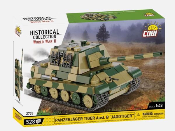 COB2733 - PANZERJÄGER Tiger Ausf.B Panzer - JAGDTIGER - 528 Teile - 1