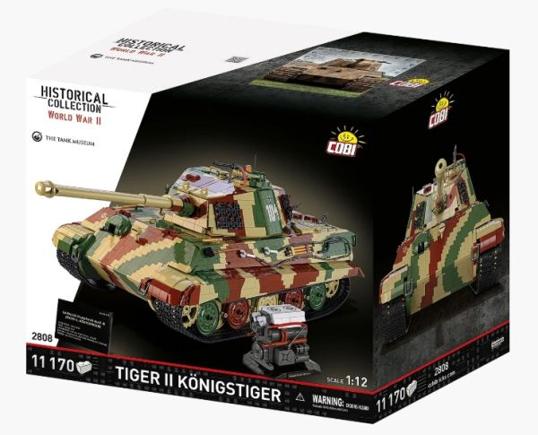COB2808 - Panzer Tiger II (Königstiger) – 11.170 Teile - 1
