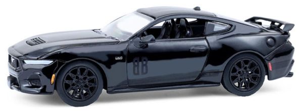 GREEN28170-B - 2024 Ford Mustang GT Coupé Schwarz aus der Black Bandit-Serie in Blisterverpackung - 1