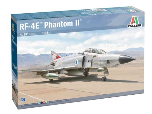 ITA2818 - McDONNELL Douglas RF-4E Phantom II Jagdflugzeug zum Zusammenbauen und Bemalen - 1