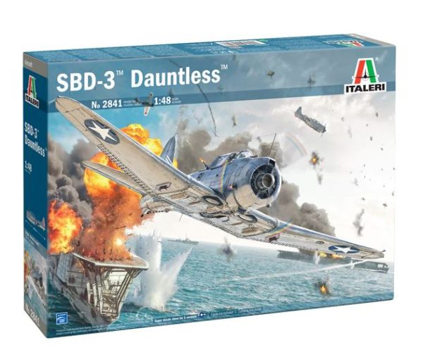 ITA2841 - DOUGLAS USN SBD-3 Duantless Bomber zum Zusammenbauen und Lackieren - 1
