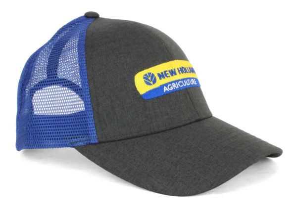 288278 - Gorra gris NEW HOLLAND con parte trasera de malla azul. - 1
