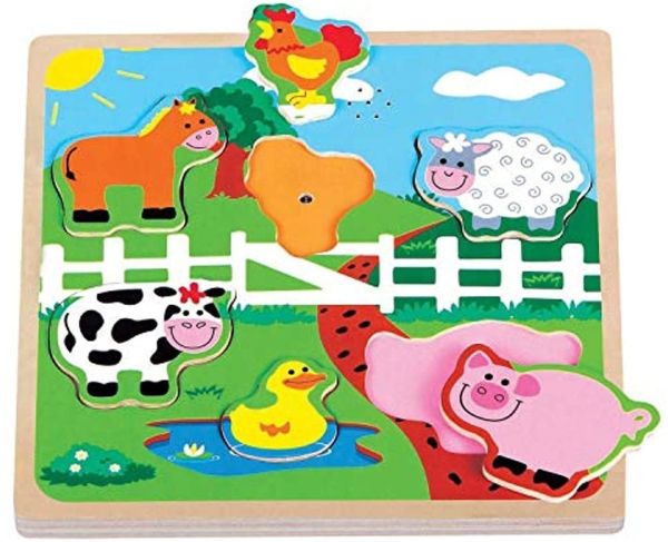 NCT20019 - Klangpuzzle 7-teilig - Der Bauernhof - 1