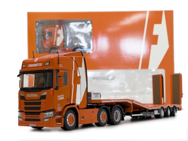 MAR2021-01 - SCANIA R500 6x2 mit Geräteträger 3 Achsen Orange FEHRENKOTTER edition - 1