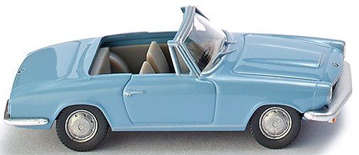 WIK018749 - BMW 1600 GT Cabrio Hellblau - 1