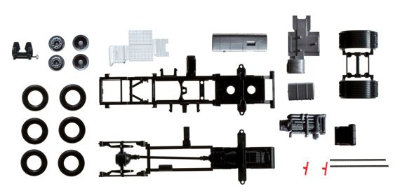 HER084185 - Lot von 2 Chassis von VOLVO FH13 im Bausatz - 1