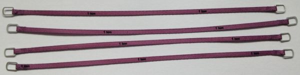 YCC331-6 - Set mit 4 Hebegurten 1 Tonne 14 cm Lila - 1