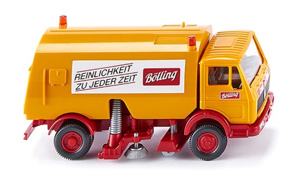 WIK064205 - MERCEDES 4x2 Kehrmaschine BOLLING - 1