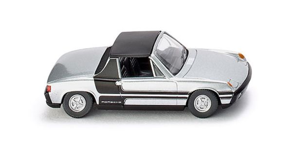 WIK079204 - VW PORSCHE 914 Silber und Schwarz - 1