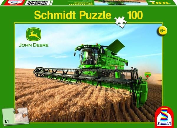 PUZ56144 - Puzzle Mähdrescher JOHN DEERE S690 100 Teile - 1