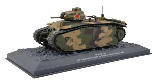 MCITY23183 - Panzer RENAULT B-1 BIS INDOCHINE 3rd Company FRANKREICH 1940 - 1