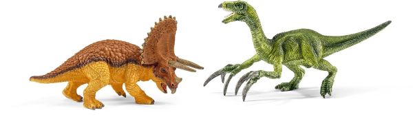 SHL42217 - Kleiner Triceratops und Therizinosaurier - 1
