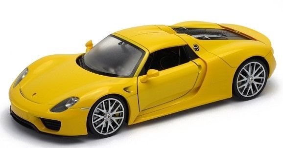 WEL24055WEL - PORSCHE 918 Spyder Hardtop 2015 gelb - 1
