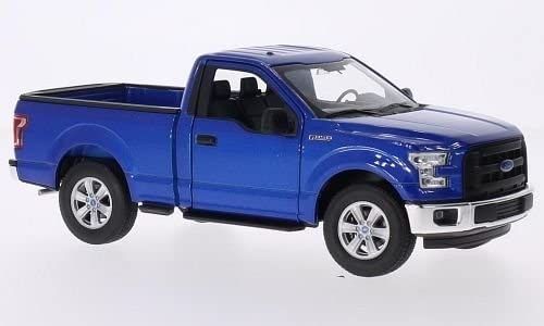 WEL24063BL - FORD F150 Normaler Pickup 2015 Blau - 1