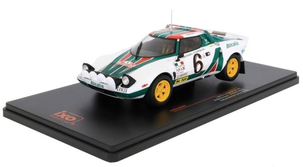 IXO24RAL009B - LANCIA Statos HF #6 Rallye Monte Carlo 1976 - 1