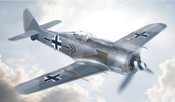 ITA2678 - Flugzeug FW 190 A-8 zum Zusammenbauen und Lackieren - 1