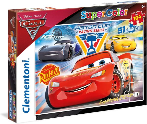 CLE27072 - Puzzle 104 Teile AUTOS 3 - 1