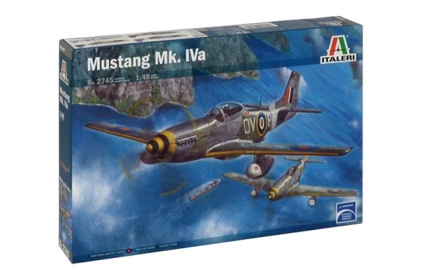 ITA2745 - Flugzeug P51 Mustang IV/IVa zum Zusammenbauen und Lackieren - 1