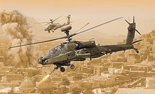 ITA2748 - AH-64D Apache Longbow Hubschrauber zum Zusammenbauen und Lackieren - 1