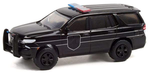 GREEN28070-E - CHEVROLET Tahoe 2021 BLACK BANDIT in Blisterverpackung - 1