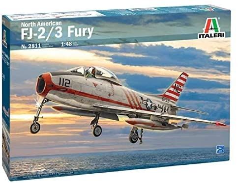 ITA2811 - North American FJ-2/3 Fury Flugzeug zum Zusammenbauen und Lackieren - 1