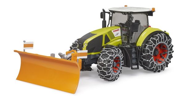 BRU3018 - CLAAS Axion 950 mit Schneeschild und Schneeketten - 1
