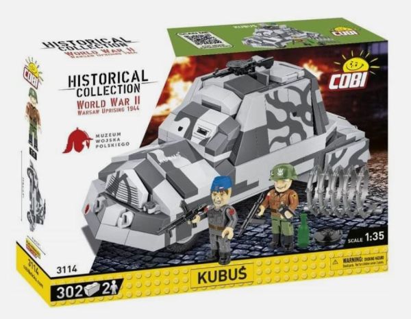 COB3114 - KUBUS Militärfahrzeug – 302 Teile - 1