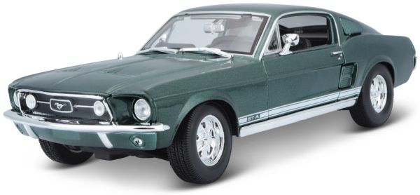 MST31166 - Ford Mustang GTA Fastback, Baujahr 1967, grün - 1