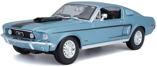 MST31167 - Ford Mustang GT Cobra Jet, Baujahr 1968, Blau - 1
