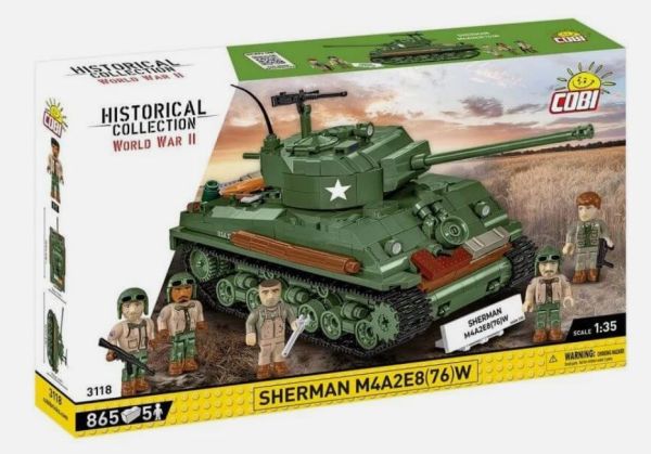 COB3118 - SHERMAN M4A2E8(76)W Panzer – 865 Teile - 1