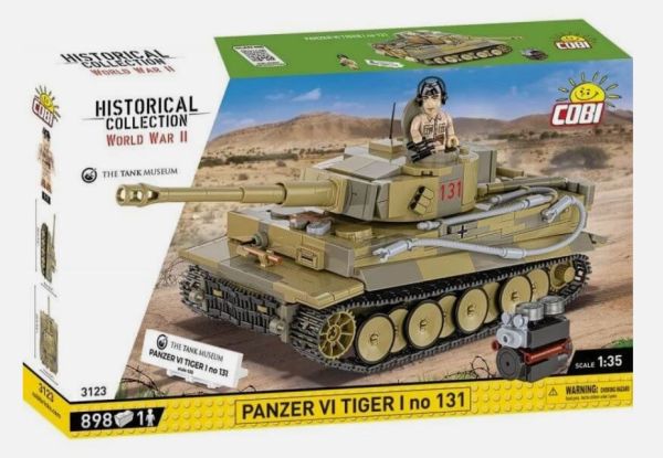 COB3123 - PANZER VI Tiger I Panzer Nr. 131 - 898 Teile - 1