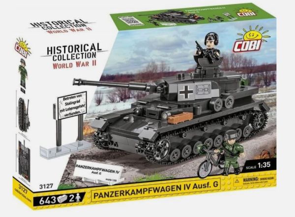 COB3127 - Panzerkampfwagen IV Ausf. G - 643 Teile - 1