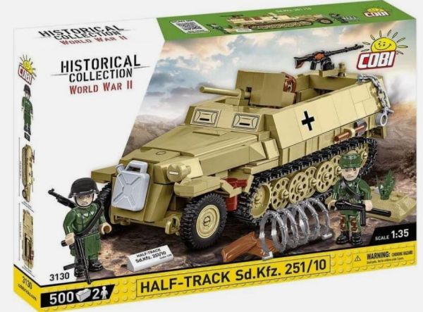COB3130 - Halbkettenfahrzeug Sd.Kfz. 251/10 Militärfahrzeug - 500 Teile - 1