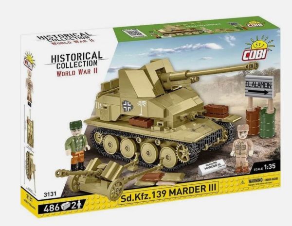 COB3131 - Sd.Kfz. 139 MARDER III – 486 Teile - 1