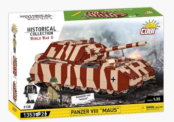 COB3138 - Panzer VIII Maus – 1353 Teile - 1