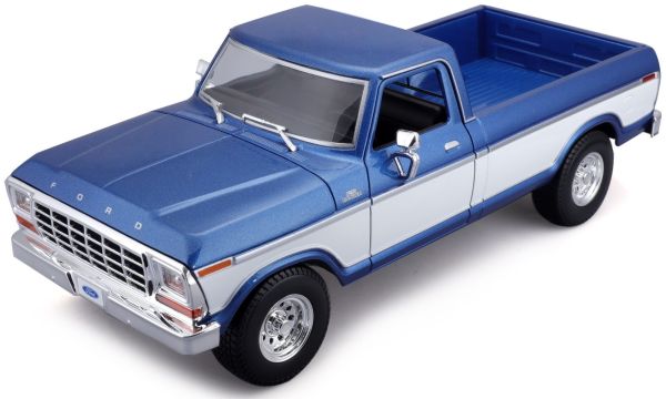 MST31462B - Ford F-150 Pickup, Baujahr 1979, blau und weiß - 1