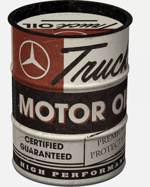 CRMB31519 - Retro-Spardose – MERCEDES Truck Motor Oil - 1